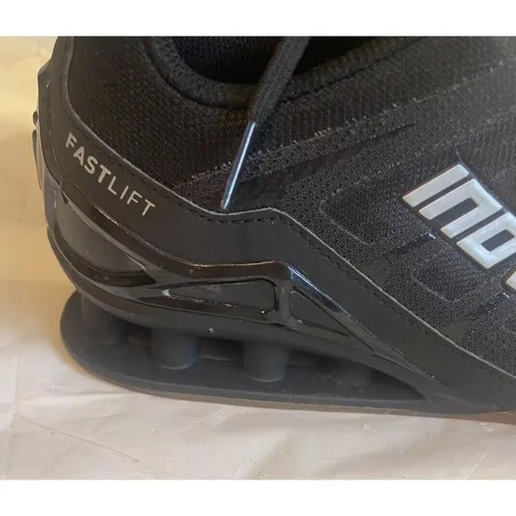INOV8 Men's Fastlift Gamma 360-‎ All Black-Size 7.5-Excellent Condition