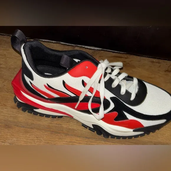 JAVI (EAST WEST INTL LLC) Achieve Red/White/Black Men’s Size 12 Stylish Active