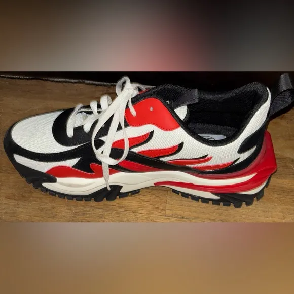 JAVI (EAST WEST INTL LLC) Achieve Red/White/Black Men’s Size 12 Stylish Active