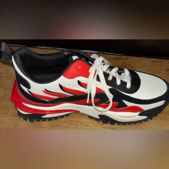 JAVI (EAST WEST INTL LLC) Achieve Red/White/Black Men’s Size 12 Stylish Active
