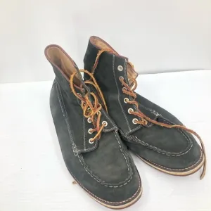 J.D.Fisk Men’s gray leather high top shoes…