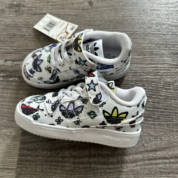 Jeremy Scott Forum 84 low mono adidas toddler shoes