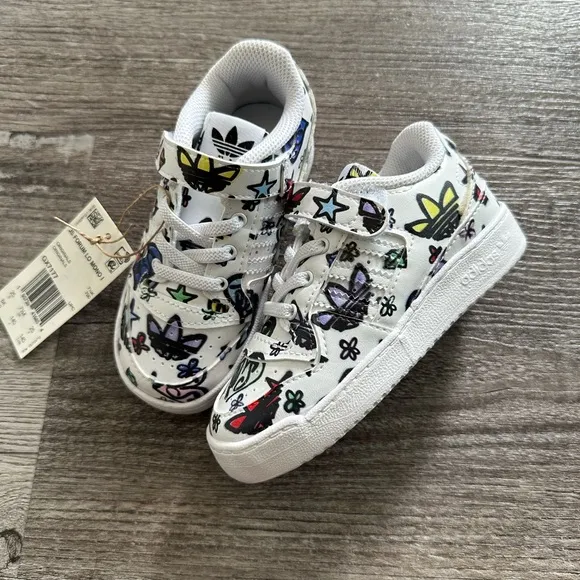 Jeremy Scott Forum 84 low mono adidas toddler shoes