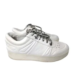 Jimmy Choo Hawaii Leather Low Top Sneakers Size  10 US / 40 EU