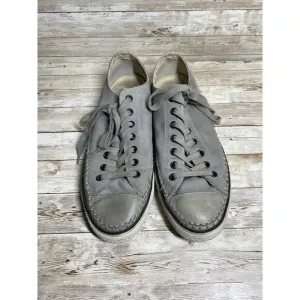 John Varvatos X Converse Sneakers 11.5 M 13.5 W Grey Limited Edition Low Top 151