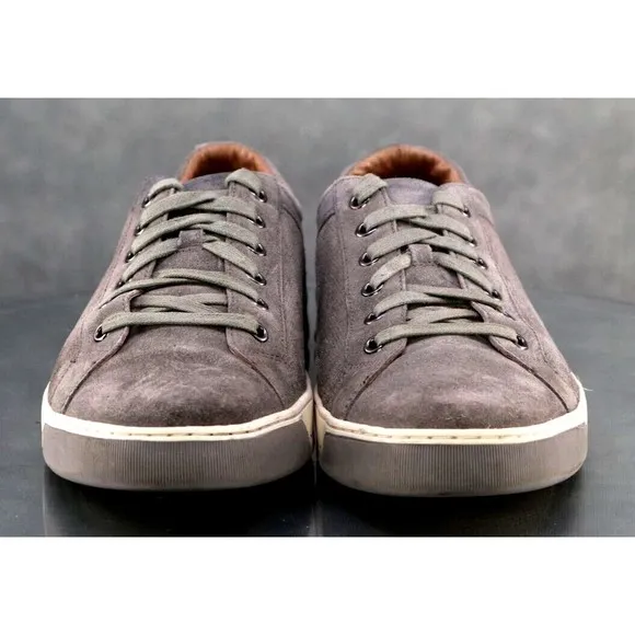 Johnston &amp; Murphy Women's Sneakers Shoes Size 10.5 Nubuck Leather Olive Green