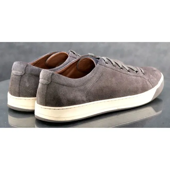 Johnston &amp; Murphy Women's Sneakers Shoes Size 10.5 Nubuck Leather Olive Green