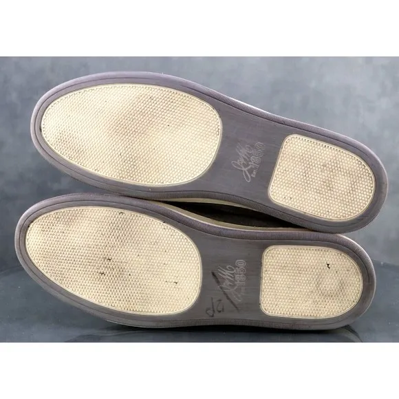 Johnston &amp; Murphy Women's Sneakers Shoes Size 10.5 Nubuck Leather Olive Green