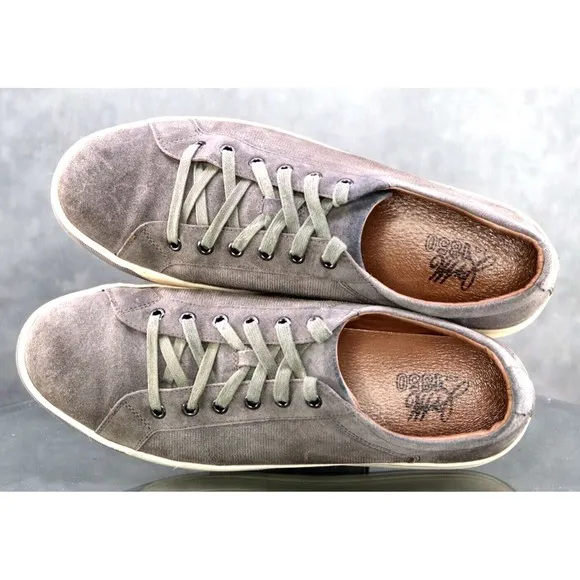 Johnston &amp; Murphy Women's Sneakers Shoes Size 10.5 Nubuck Leather Olive Green