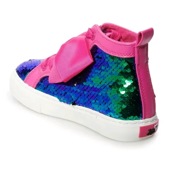 JoJo Siwa Reverse Sequin Mermaid High-Top Shoes