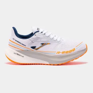 Joma R-2000 White Orange Running Shoes Men’s Performance Sneakers Size 8.5