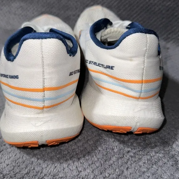 Joma R-2000 White Orange Running Shoes Men’s Performance Sneakers Size 8.5