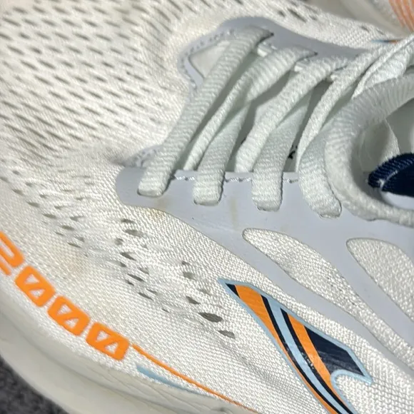 Joma R-2000 White Orange Running Shoes Men’s Performance Sneakers Size 8.5
