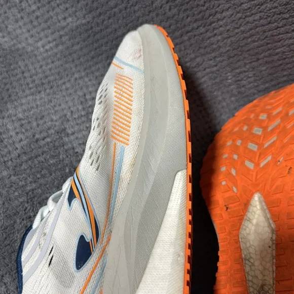 Joma R-2000 White Orange Running Shoes Men’s Performance Sneakers Size 8.5