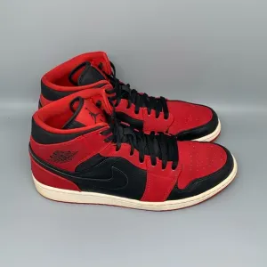 Jordan 1 Mid Bred (2013) Shoes 554724-005 Men's Sz 13