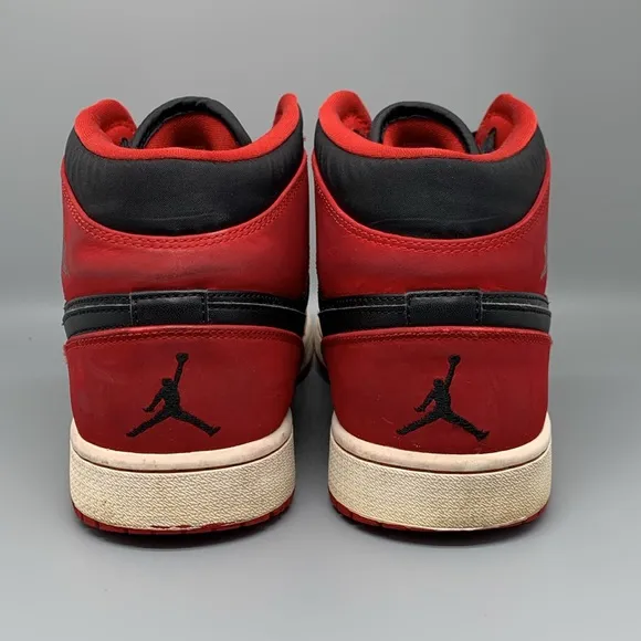 Jordan 1 Mid Bred (2013) Shoes 554724-005 Men's Sz 13