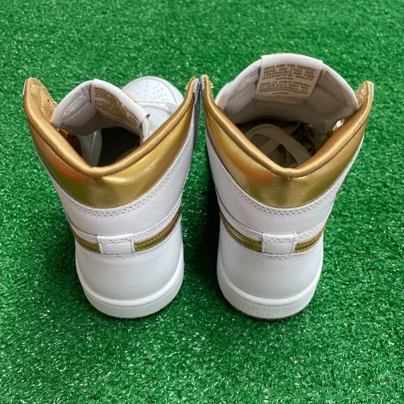 Jordan 1 Retro High OG Metallic Gold Womens Basketball FD2596-107 NEW* Sz 6