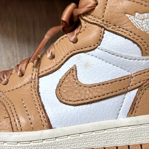 Jordan 1 Retro High OG Praline (PS) Little Kids' Shoes Praline-Sail GUC Sz 9c