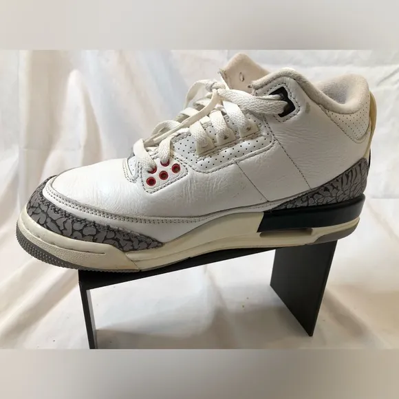 Jordan 3 White Cement Reimagined— 6.5Y USED NO BOX