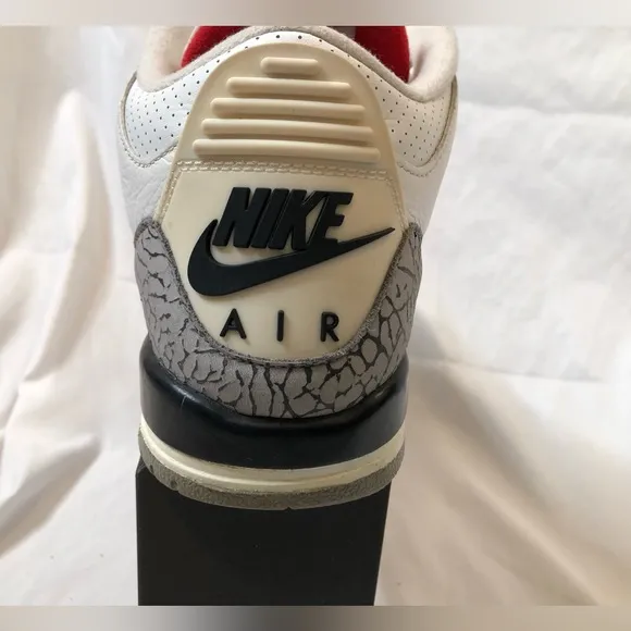 Jordan 3 White Cement Reimagined— 6.5Y USED NO BOX
