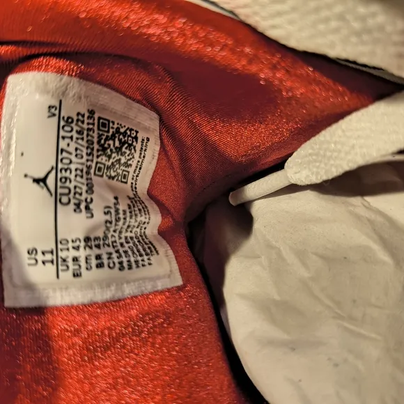 Jordan 7 Cardinal 2022 - With Box CU9307-106