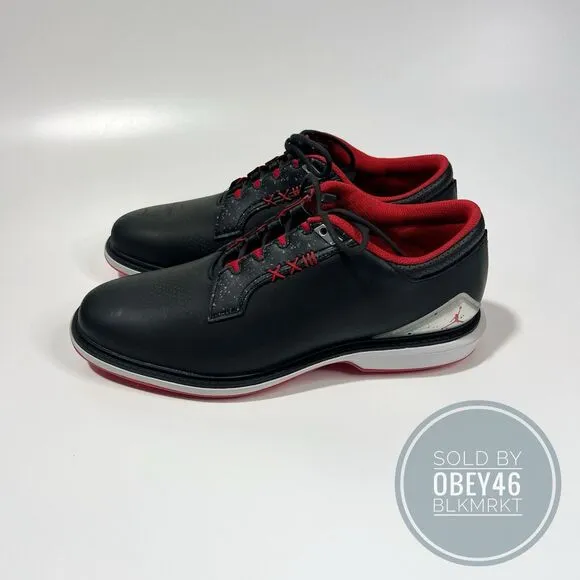 Jordan ADG 5 Wide Low Mens Golf Shoes Black FQ7874-001 Size 10
