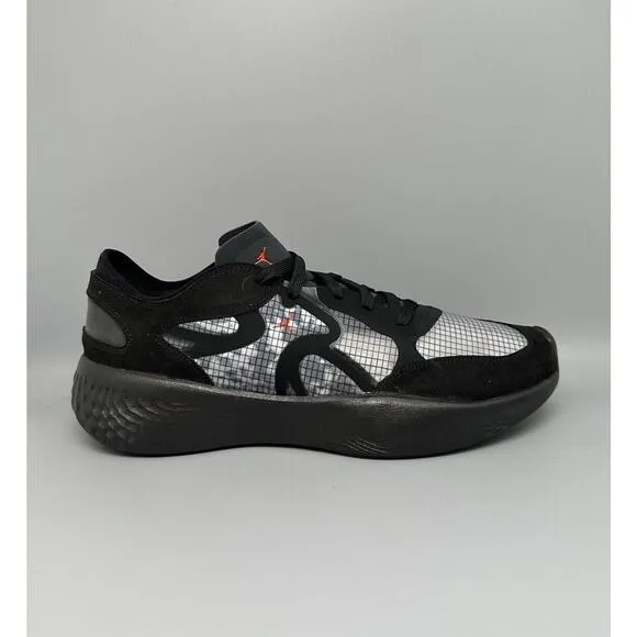 Jordan Delta 3 Low Black Chile Red Grey Shoes Men's 12