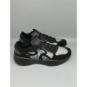 Jordan Delta 3 Low Black Chile Red Grey Shoes Men's 12