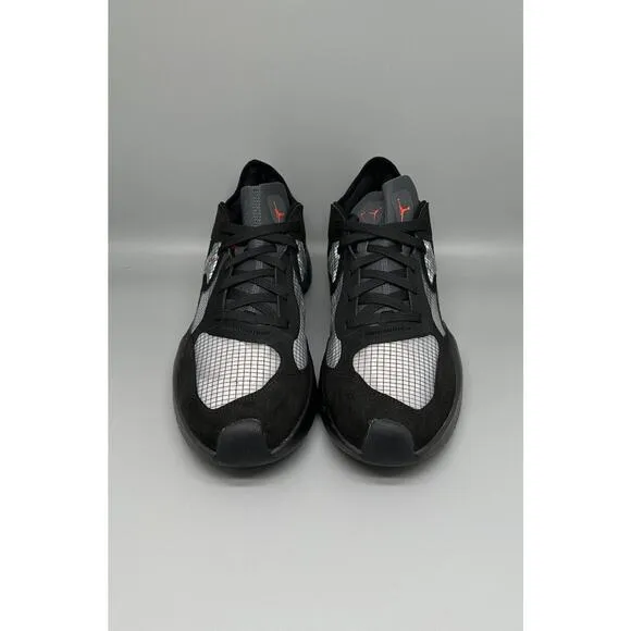 Jordan Delta 3 Low Black Chile Red Grey Shoes Men's 12