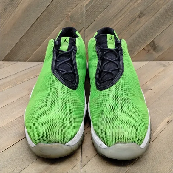 Jordan Future Low Light Poison Green Camo Athletic Sneakers Mens Size 13 Shoes