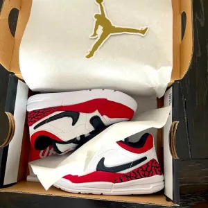 Jordan Legacy Toddler Shoes Color: Red/White  Size: 6c (5.5)