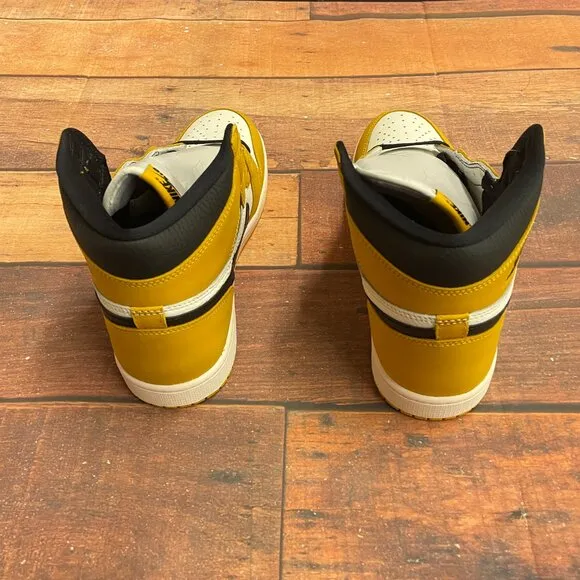 Jordan Men's Air Jordan 1 Retro High OG &quot;Yellow&quot; Basketball Shoes