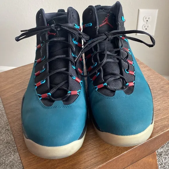 Jordan Prime Flight Dark Sea Basketball Court Shoes, Men’s 13, No Insoles