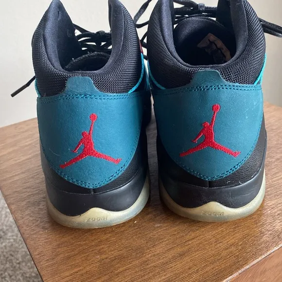 Jordan Prime Flight Dark Sea Basketball Court Shoes, Men’s 13, No Insoles