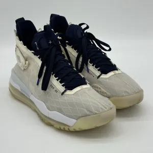 Jordan Proto Max 720 Pale Ivory Midnight Navy Basketball Shoes Men's Size 12