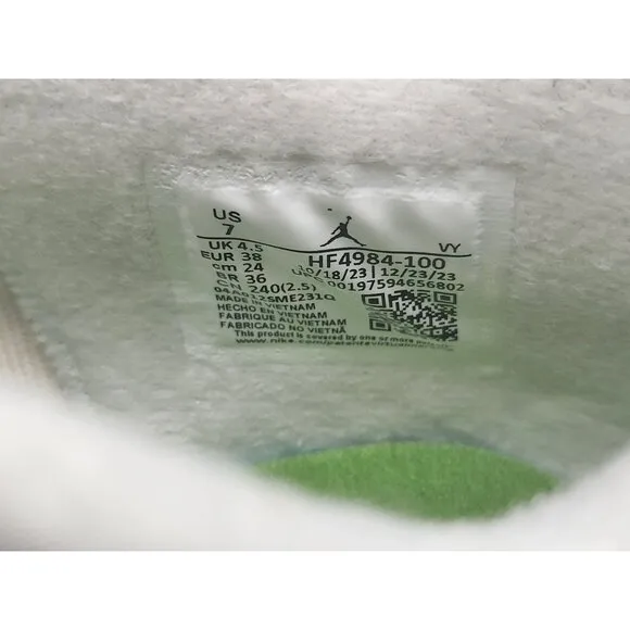 Jordan Stadium 90 White Sail Lightning Chlorophyll Womens Shoes Size 7 HF4984 10