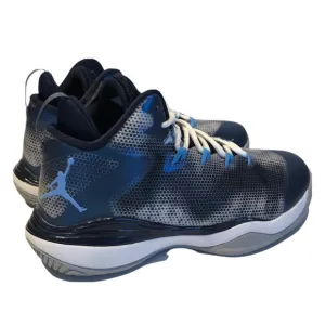 Jordan Superfly 3 Boys Size 7Y Blue 684936-107 3/4 Mid Top Basketball SNEAKERS