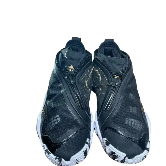 Jordan Why Not .6 GS Black Gold DO7191 071 Basketball Shoes Boys 4.5Y