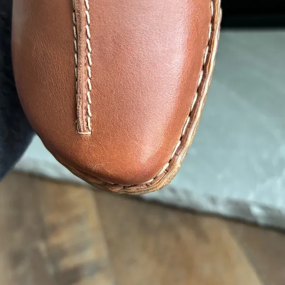Josef Seibel Women Sz 41 US 10-10.5 Rosalie 50 Cognac Brown Leather Oxford Shoes