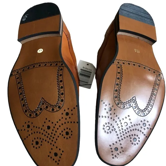 Jousen Milan Men's Leather Oxford Dress Shoes Sz: 11