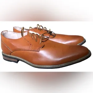 Jousen Milan Men's Leather Oxford Dress Shoes Sz: 11