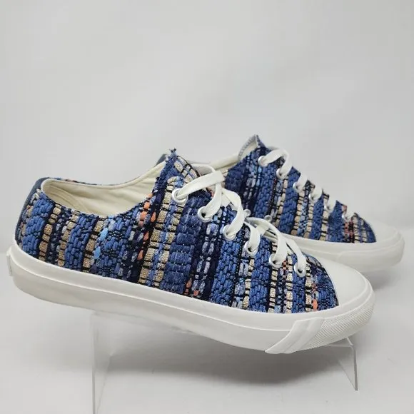Keds Pro Woven Royal Sneakers Mens 10.5 Royal Blue Malhia Kent  Low Top Shoes