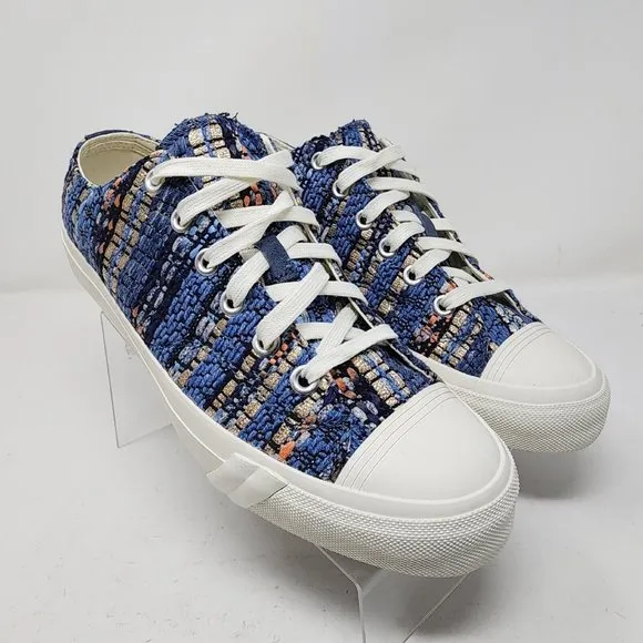 Keds Pro Woven Royal Sneakers Mens 10.5 Royal Blue Malhia Kent  Low Top Shoes