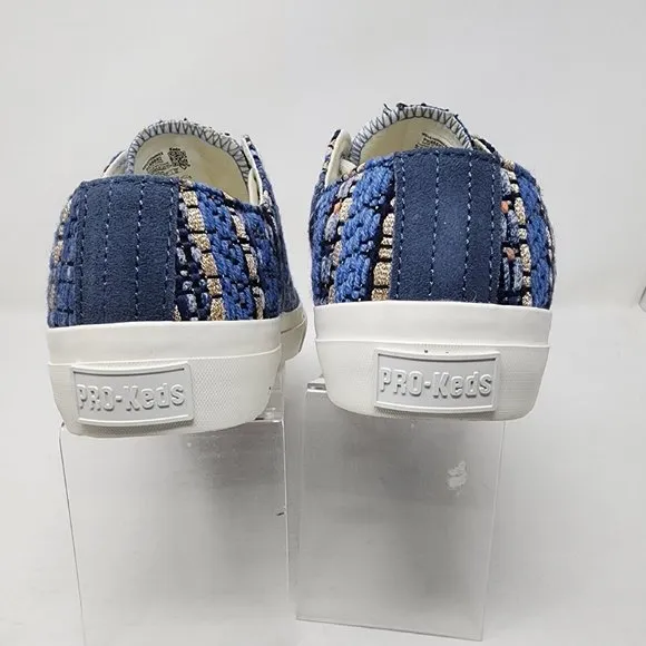 Keds Pro Woven Royal Sneakers Mens 11 Royal Blue Malhia Kent  Low Top Shoes