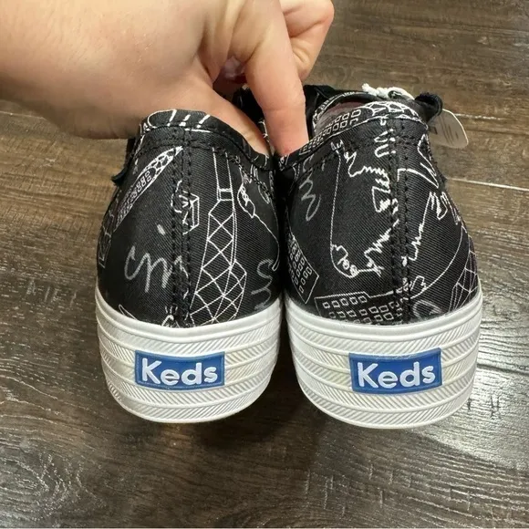 Keds X Triple Kick CJW Signature Print Sneaker Size 8.5 Women