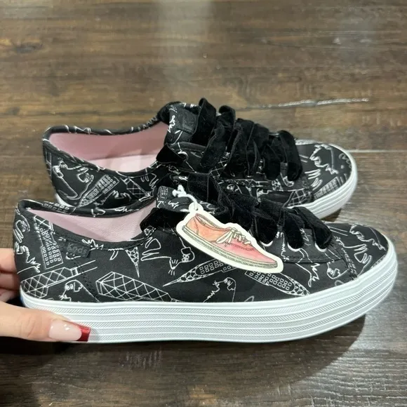Keds X Triple Kick CJW Signature Print Sneaker Size 8.5 Women