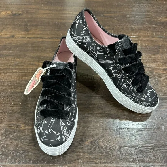 Keds X Triple Kick CJW Signature Print Sneaker Size 8.5 Women