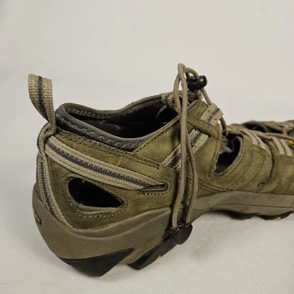 Keen Arroyo II Men Travel Walking Sandal Size 10 Waterproof Hiking Strap Leather