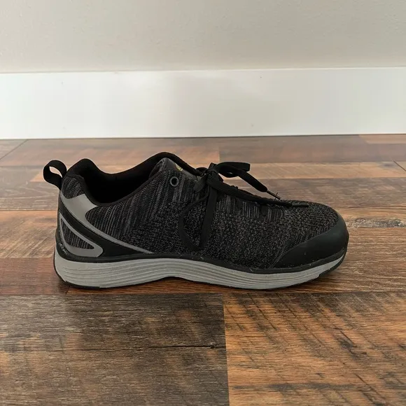 Keen Men's Sparta II ESD Aluminum Toe Work Shoes in Black/Grey Flannel