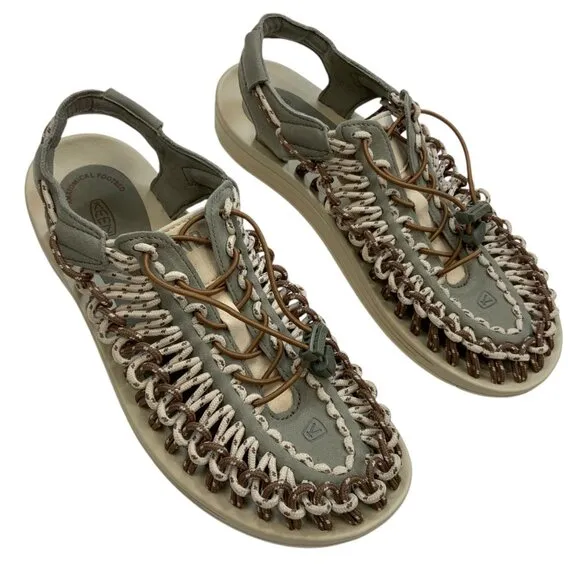 Keen Mens Two-Cord Uneek Sneaker X End Sandals 10 Anti Odor Summer Gorpcore